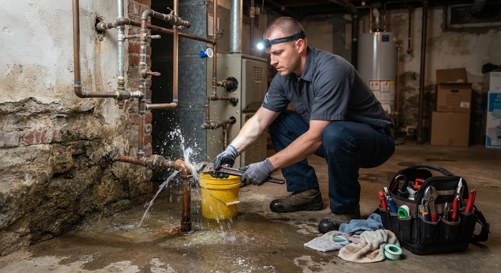 leak detection Pennsauken NJ non-invasive acoustic and thermal inspection